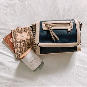 Striped Over-the-Shoulder Purse